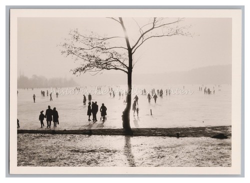 Tolles winterfoto eislaufen - tolles,
