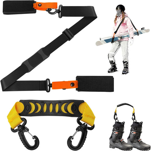 2er set skitragegurt - set,