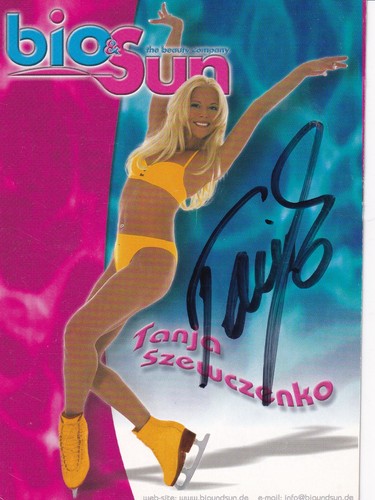 Autogramm tanja szewczenko - -,