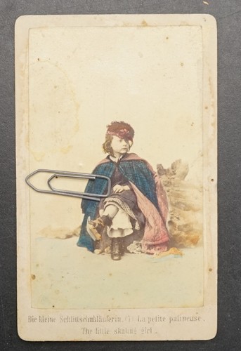 Cdv foto schlittschuh - b,